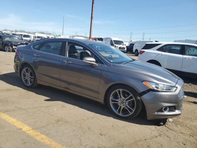 3FA6P0K92DR309479 - 2013 FORD FUSION TITANIUM SILVER photo 4