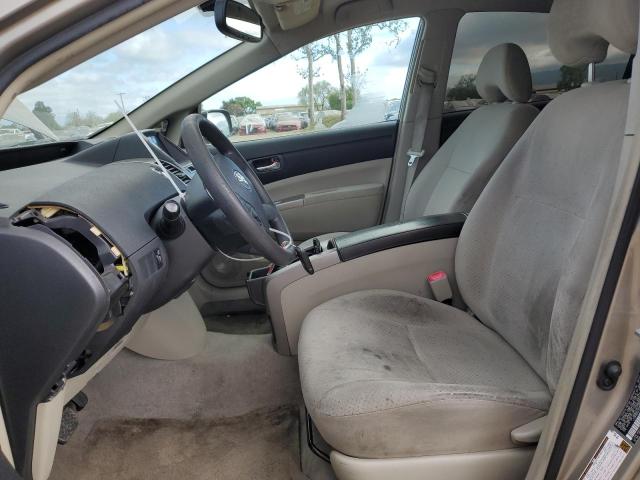 JTDKB20U377663646 - 2007 TOYOTA PRIUS BEIGE photo 7