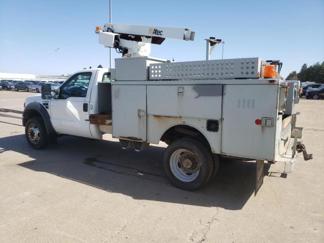 1FD4F46Y18EA84389 - 2008 FORD F450 SUPER DUTY WHITE photo 2