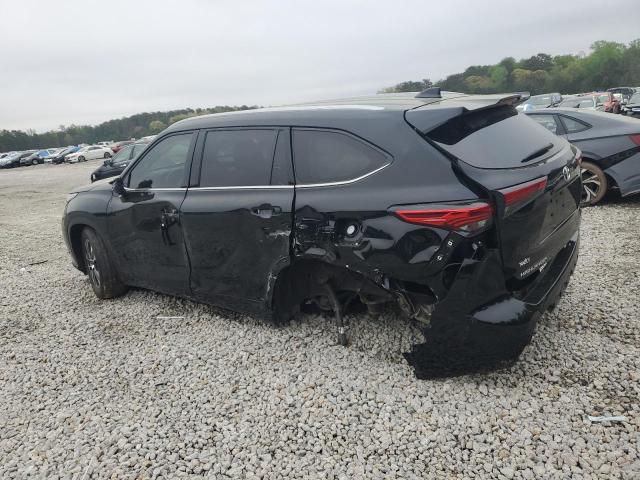 5TDHZRAH5NS555449 - 2022 TOYOTA HIGHLANDER XLE BLACK photo 2