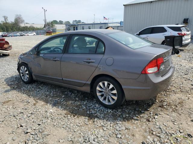 19XFA1F81BE039054 - 2011 HONDA CIVIC EX GRAY photo 2