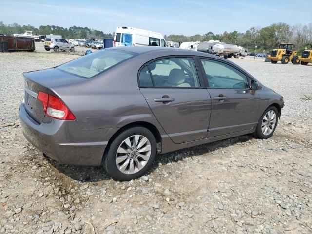 19XFA1F81BE039054 - 2011 HONDA CIVIC EX GRAY photo 3