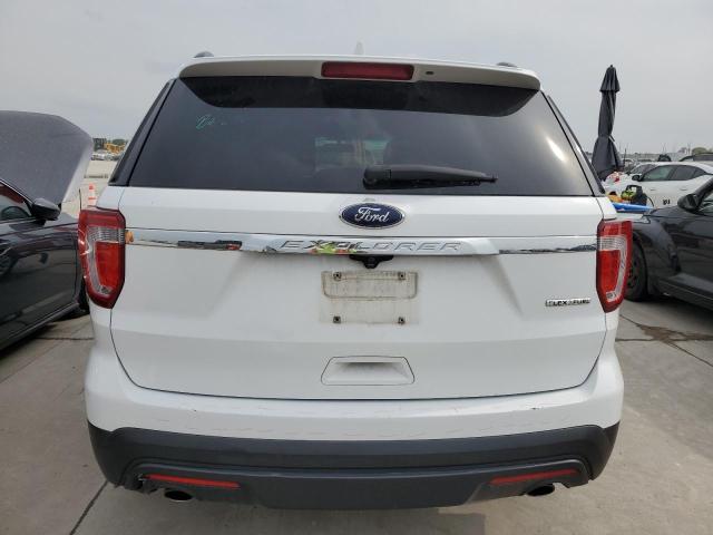 1FM5K7B83GGB17497 - 2016 FORD EXPLORER WHITE photo 6