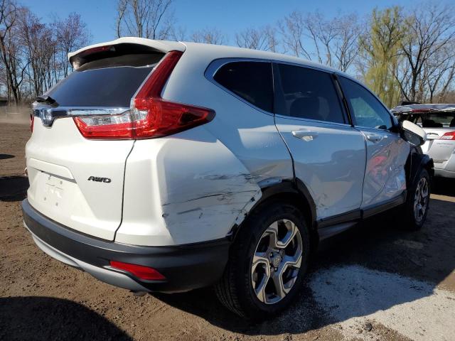 2HKRW2H57JH637716 - 2018 HONDA CR-V EX WHITE photo 3