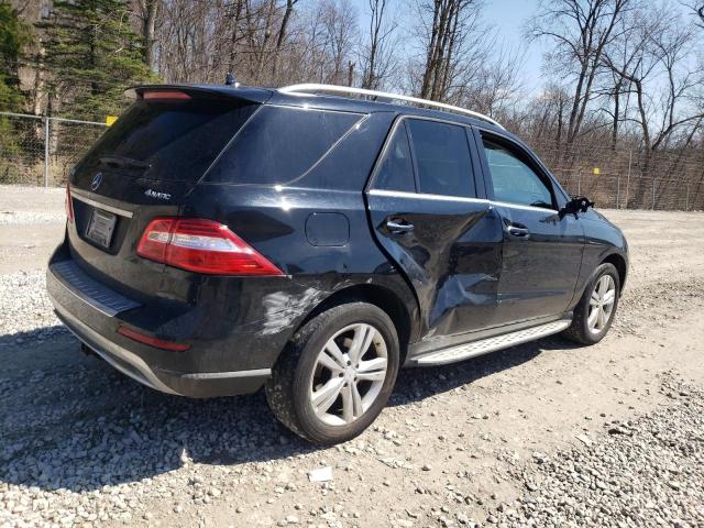 4JGDA5HB3DA210184 - 2013 MERCEDES-BENZ ML 350 4MATIC BLACK photo 3