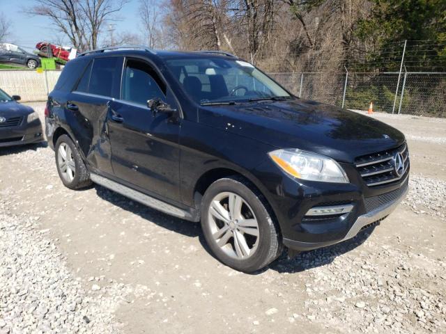 4JGDA5HB3DA210184 - 2013 MERCEDES-BENZ ML 350 4MATIC BLACK photo 4