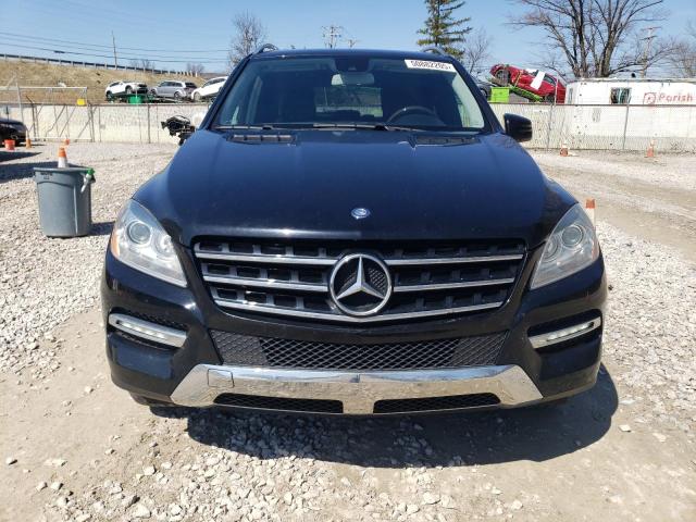 4JGDA5HB3DA210184 - 2013 MERCEDES-BENZ ML 350 4MATIC BLACK photo 5
