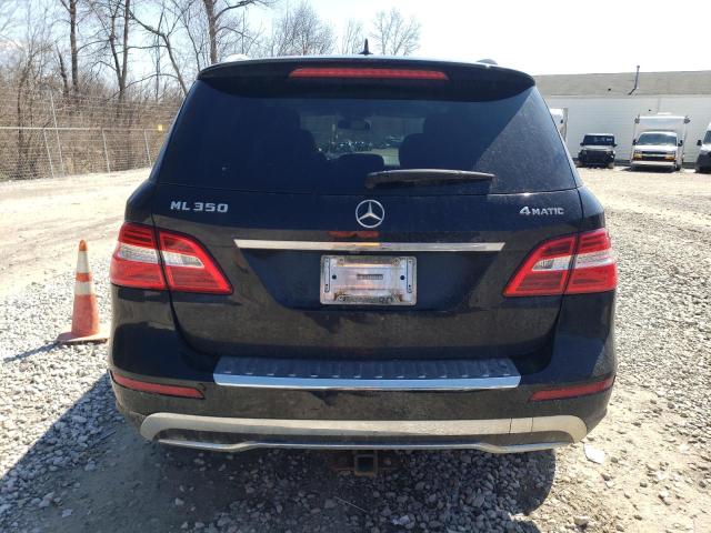 4JGDA5HB3DA210184 - 2013 MERCEDES-BENZ ML 350 4MATIC BLACK photo 6