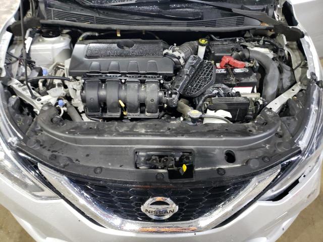 3N1AB7AP9KY334963 - 2019 NISSAN SENTRA S SILVER photo 11