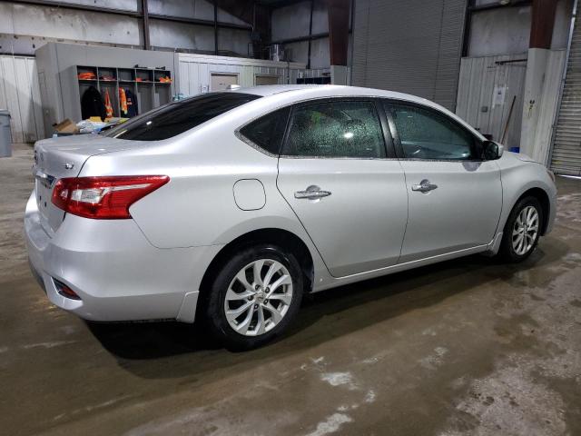 3N1AB7AP9KY334963 - 2019 NISSAN SENTRA S SILVER photo 3