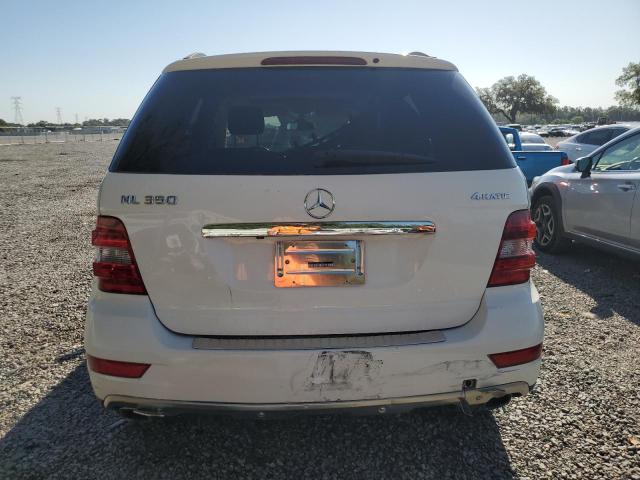 4JGBB8GB3BA657621 - 2011 MERCEDES-BENZ ML 350 4MATIC WHITE photo 6