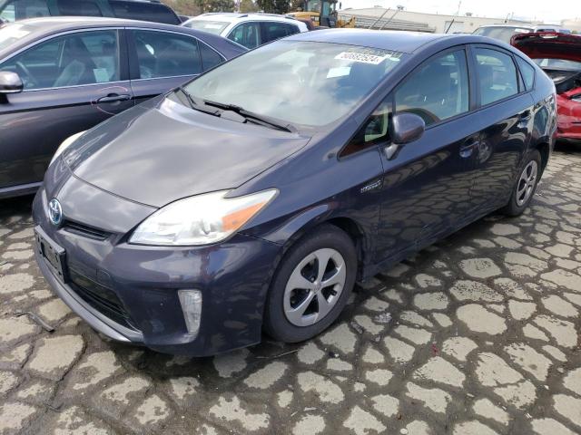 JTDKN3DU0F0401503 - 2015 TOYOTA PRIUS GRAY photo 1