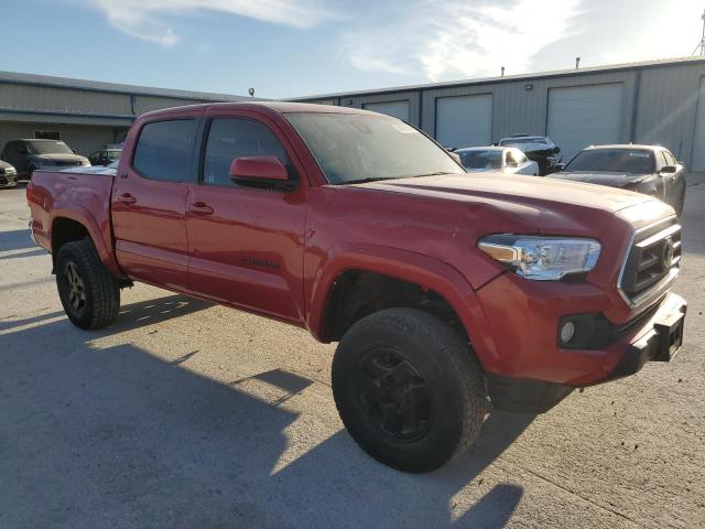 3TMAZ5CN9NM192750 - 2022 TOYOTA TACOMA DOUBLE CAB RED photo 4