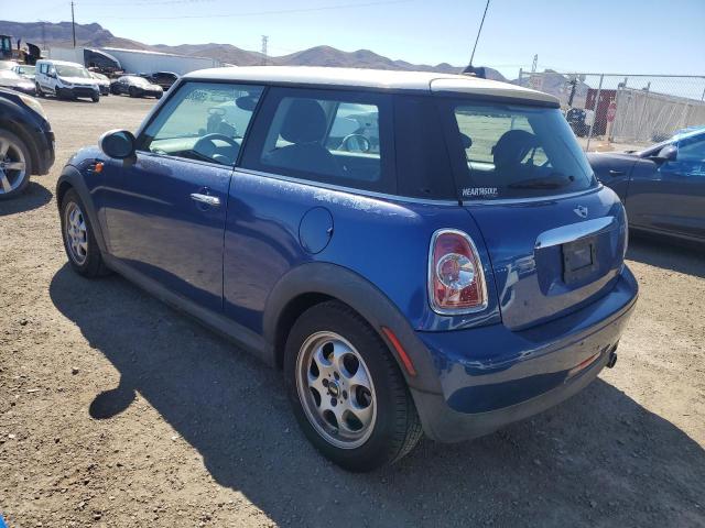 WMWSU3C54CT258494 - 2012 MINI COOPER BLUE photo 2