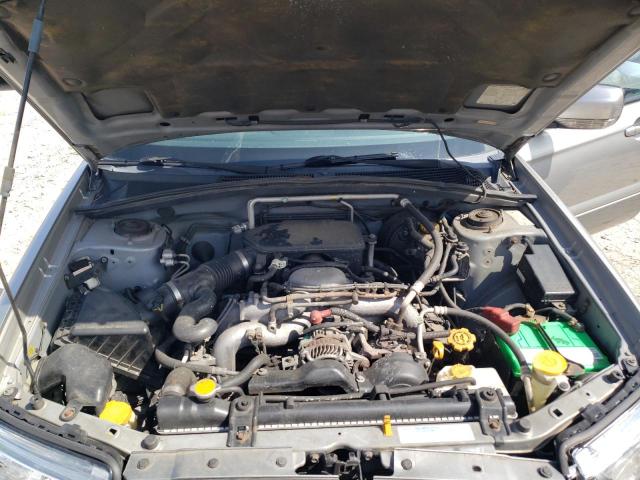 JF1SG67677H718521 - 2007 SUBARU FORESTER 2.5X LL BEAN SILVER photo 12