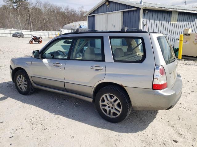 JF1SG67677H718521 - 2007 SUBARU FORESTER 2.5X LL BEAN SILVER photo 2