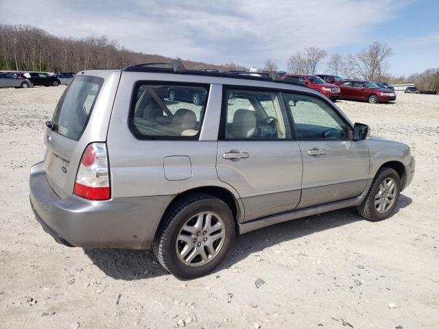 JF1SG67677H718521 - 2007 SUBARU FORESTER 2.5X LL BEAN SILVER photo 3