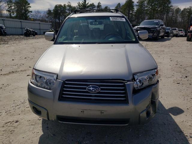 JF1SG67677H718521 - 2007 SUBARU FORESTER 2.5X LL BEAN SILVER photo 5