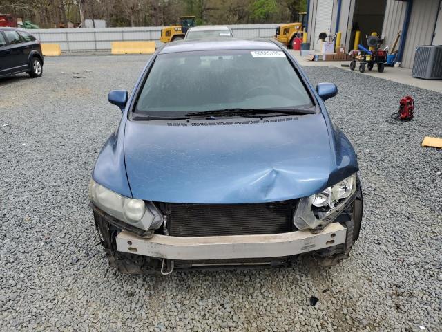 19XFA1F60AE010688 - 2010 HONDA CIVIC LX-S BLUE photo 5