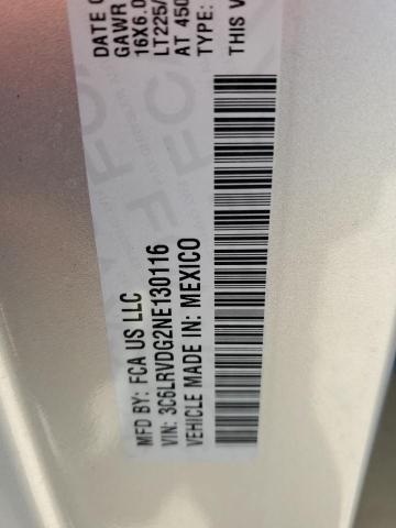 3C6LRVDG2NE130116 - 2022 RAM PROMASTER 2500 HIGH فضي صورة 13