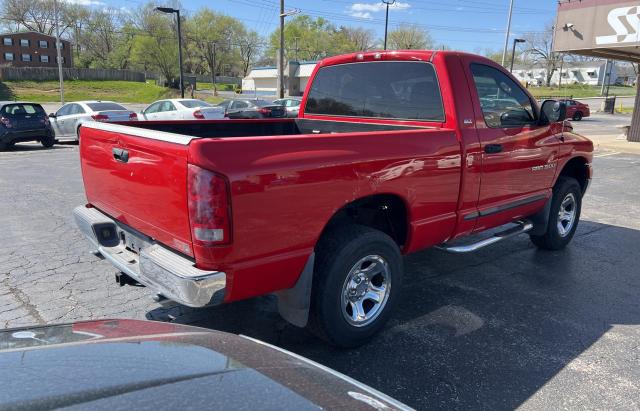 1D7HU16N62J161908 - 2002 DODGE RAM 1500 RED photo 4