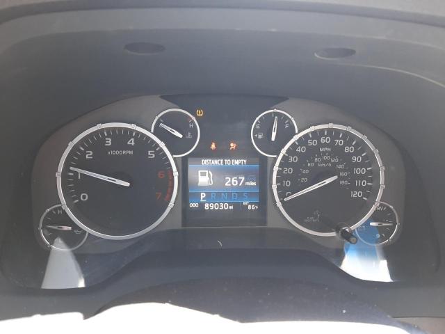 5TFUW5F12HX614581 - 2017 TOYOTA TUNDRA DOUBLE CAB SR/SR5 BLACK photo 9