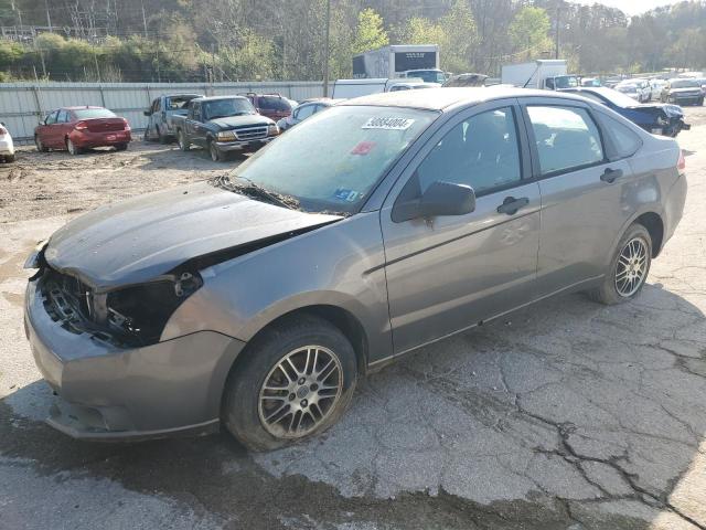 1FAHP3FN3AW184471 - 2010 FORD FOCUS SE GRAY photo 1