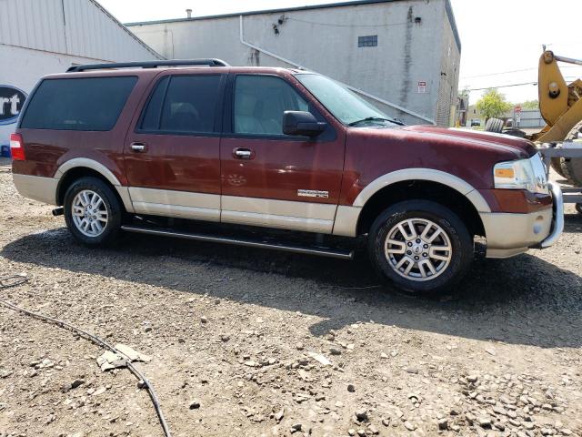 1FMFK18548LA51985 - 2008 FORD EXPEDITION EL EDDIE BAUER BURGUNDY photo 4