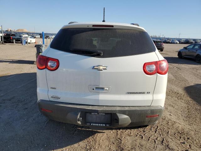 1GNKVJED6CJ248903 - 2012 CHEVROLET TRAVERSE LT WHITE photo 6