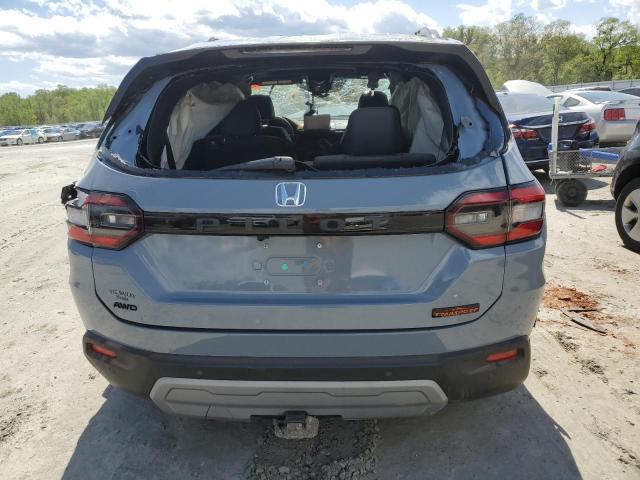 5FNYG1H67PB012493 - 2023 HONDA PILOT TRAILSPORT GRAY photo 6