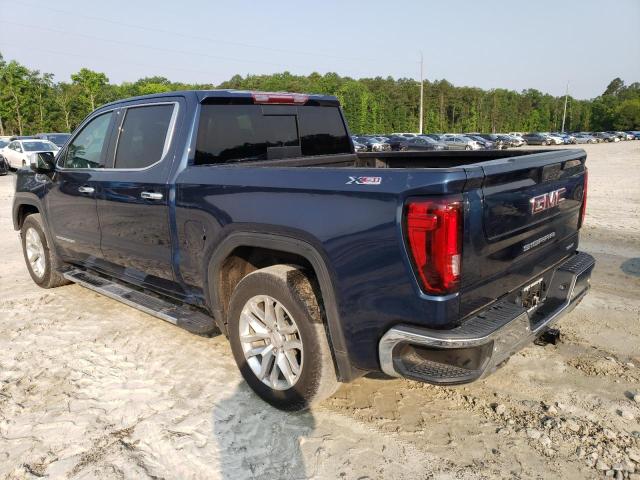 3GTU9DED2MG203449 - 2021 GMC SIERRA K1500 SLT BLUE photo 2