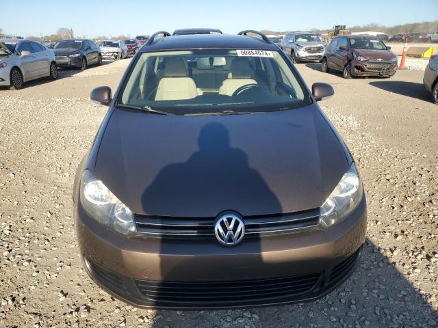 3VWPL7AJXBM711921 - 2011 VOLKSWAGEN JETTA TDI BROWN photo 5