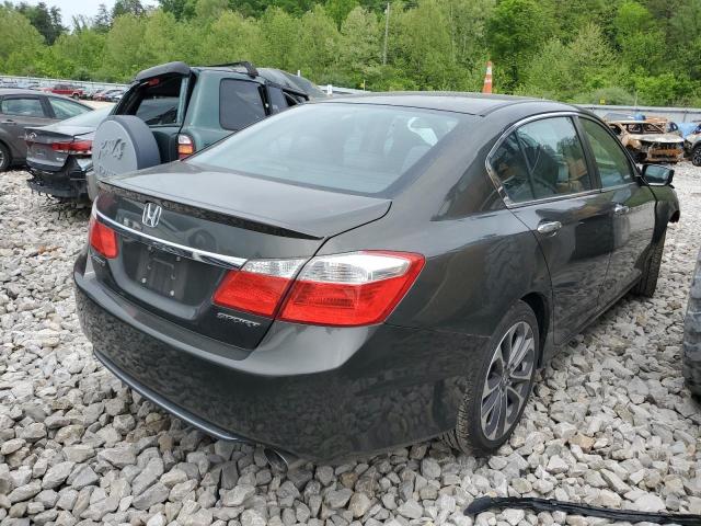 1HGCR2F58DA255384 - 2013 HONDA ACCORD SPORT GREEN photo 3