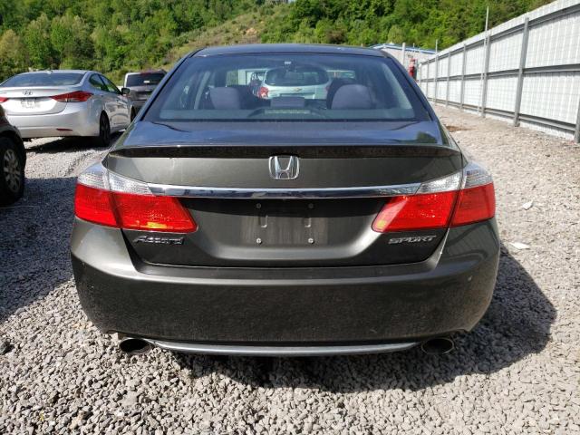 1HGCR2F58DA255384 - 2013 HONDA ACCORD SPORT GREEN photo 6