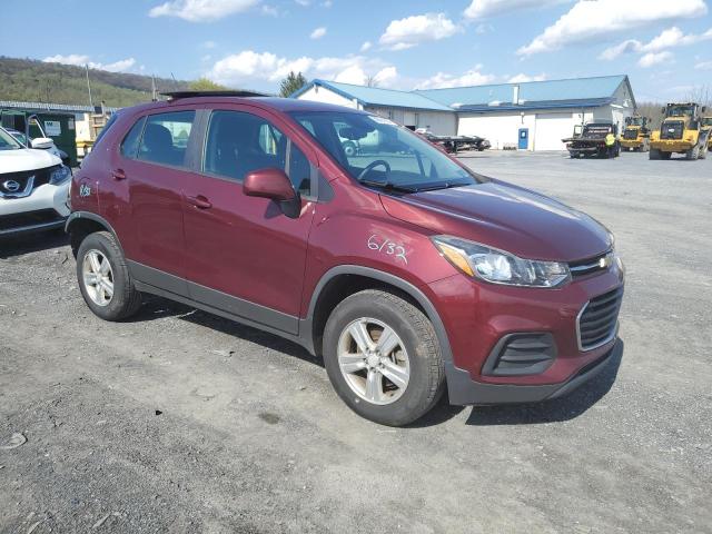 3GNCJNSBXHL273376 - 2017 CHEVROLET TRAX LS RED photo 4