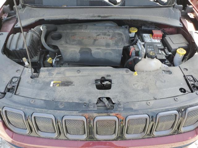 3C4NJDCB9NT193623 - 2022 JEEP COMPASS LIMITED BURGUNDY photo 12