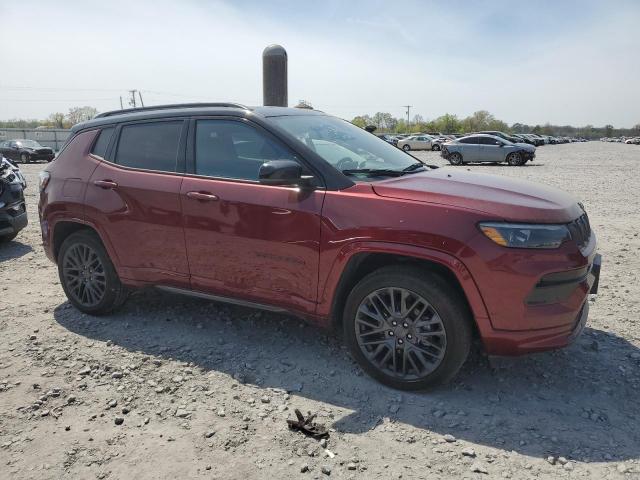 3C4NJDCB9NT193623 - 2022 JEEP COMPASS LIMITED BURGUNDY photo 4