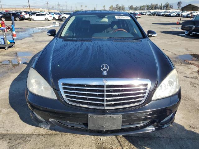 WDDNG71X17A098598 - 2007 MERCEDES-BENZ S 550 BLACK photo 5