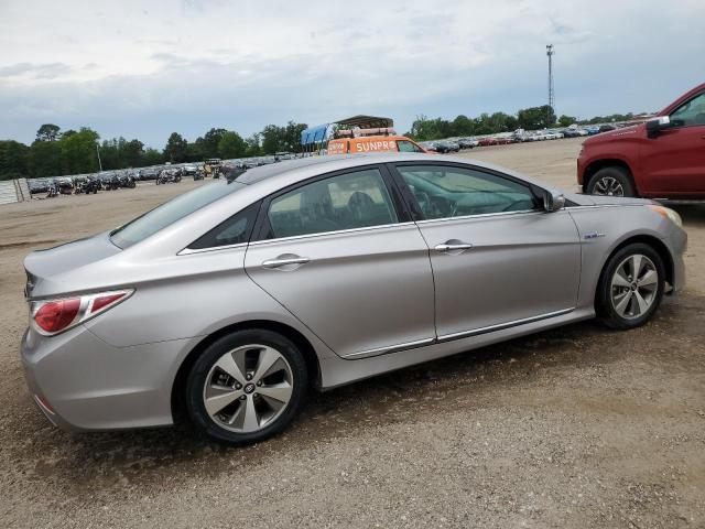 KMHEC4A47BA007624 - 2011 HYUNDAI SONATA HYBRID SILVER photo 3