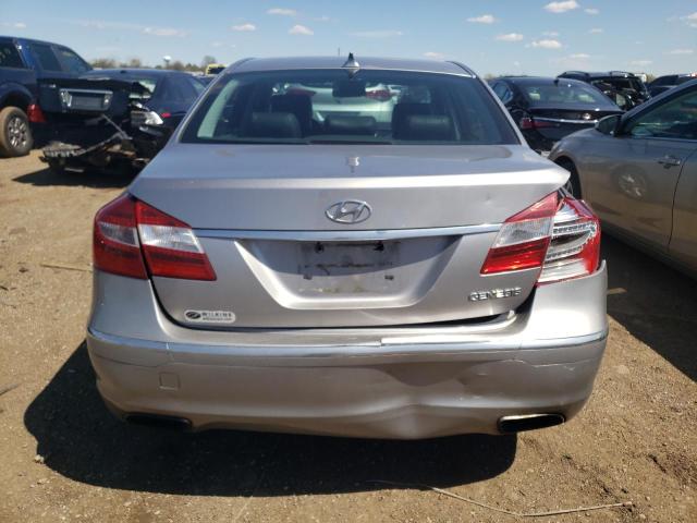 KMHGC4DD6DU245437 - 2013 HYUNDAI GENESIS 3.8L SILVER photo 6