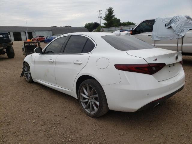 ZARFAEDN7H7544952 - 2017 ALFA ROMEO GIULIA Q4 თეთრი ფოტო 3