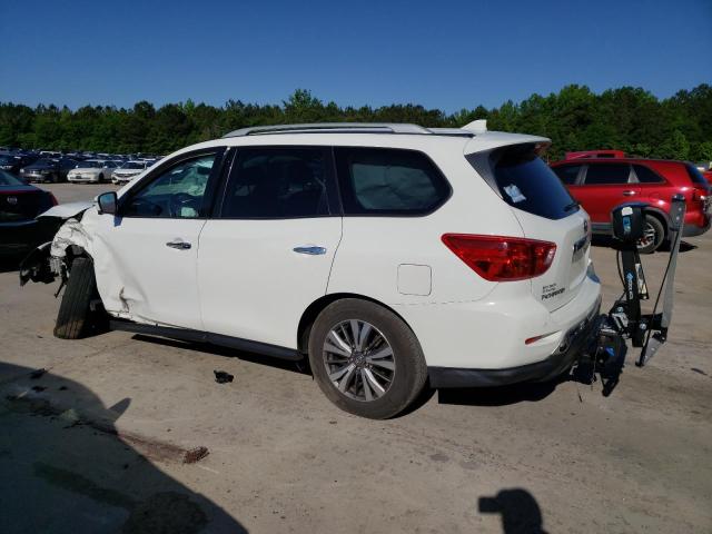5N1DR2MM3KC627742 - 2019 NISSAN PATHFINDER S WHITE photo 2
