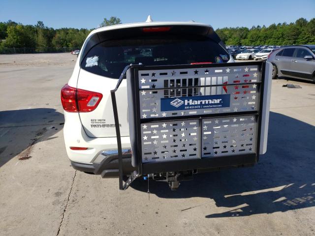 5N1DR2MM3KC627742 - 2019 NISSAN PATHFINDER S WHITE photo 6