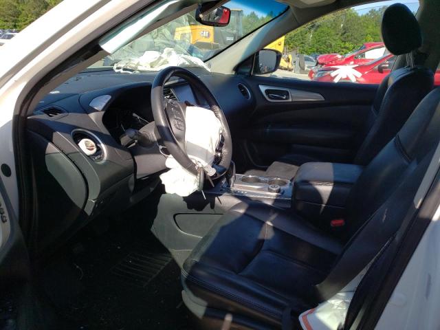 5N1DR2MM3KC627742 - 2019 NISSAN PATHFINDER S WHITE photo 7