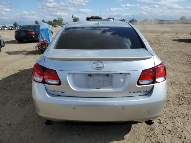 JTHBC96S975008431 - 2007 LEXUS GS 450H SILVER photo 6