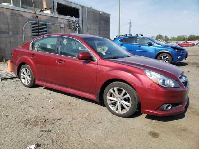 4S3BMBK65D3013535 - 2013 SUBARU LEGACY 2.5I LIMITED RED photo 4