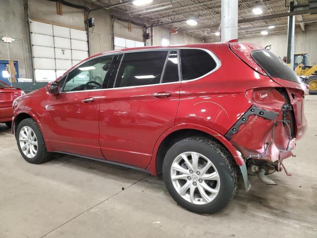 LRBFX1SA6KD146124 - 2019 BUICK ENVISION PREFERRED Qırmızı foto 2