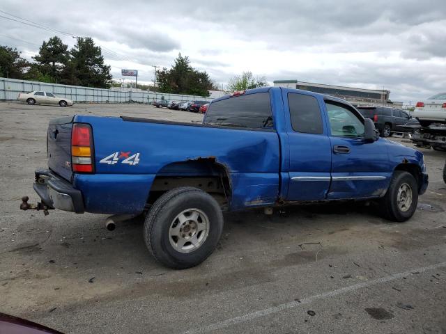 2GTEK19T241102722 - 2004 GMC NEW SIERRA K1500 BLUE photo 3