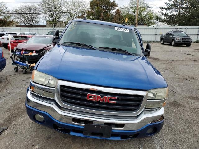 2GTEK19T241102722 - 2004 GMC NEW SIERRA K1500 BLUE photo 5