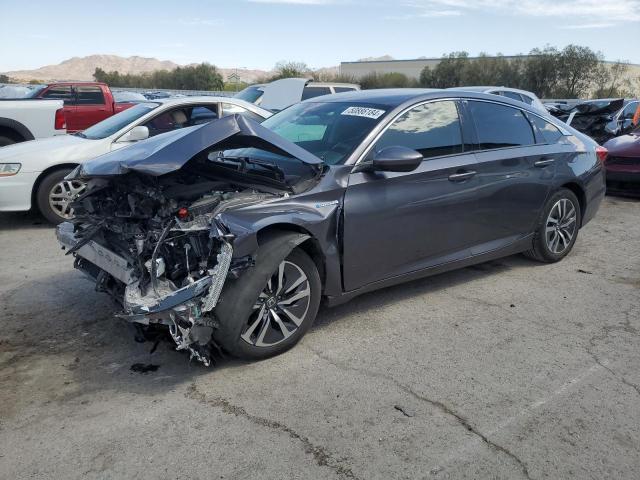 1HGCV3F15LA008286 - 2020 HONDA ACCORD HYBRID GRAY photo 1